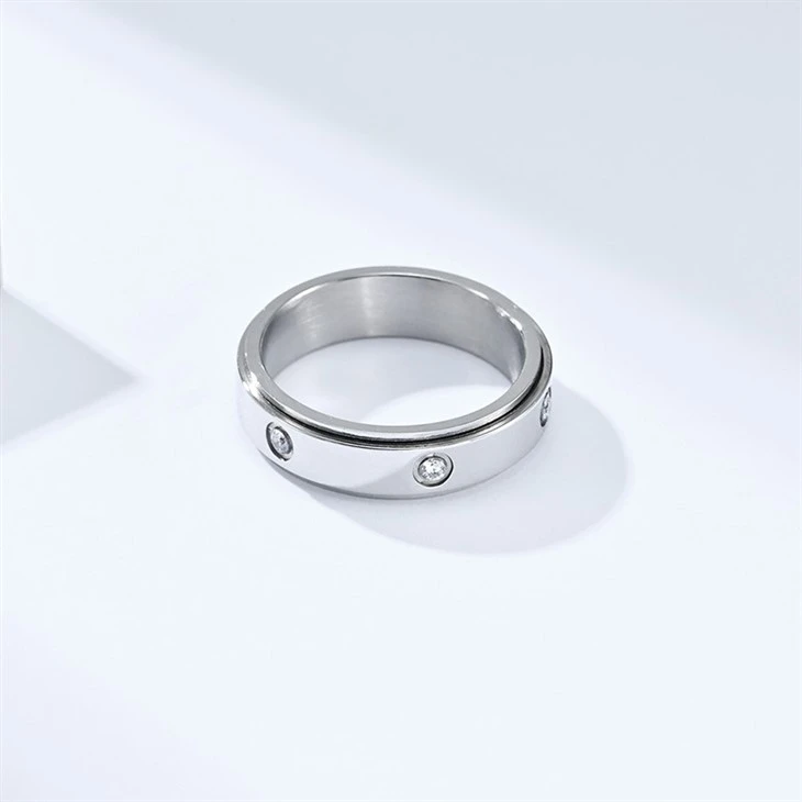 Dainty Spinner Ring high quality